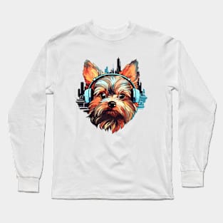 Yorkshire Terrier Animal World Pet Dog Loving Fun Long Sleeve T-Shirt